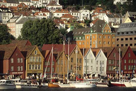 Die alten Häuser der Hanse in Bergen