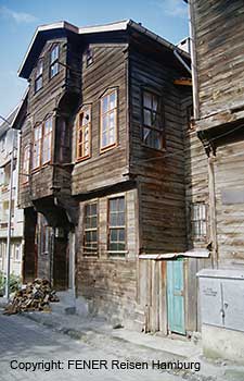 Holzhaus in Inebolu